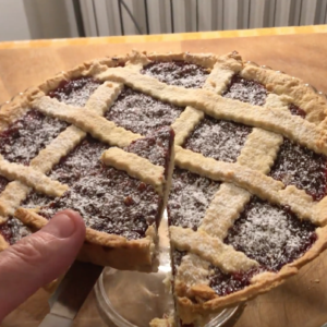 crostata ciliegie madorle